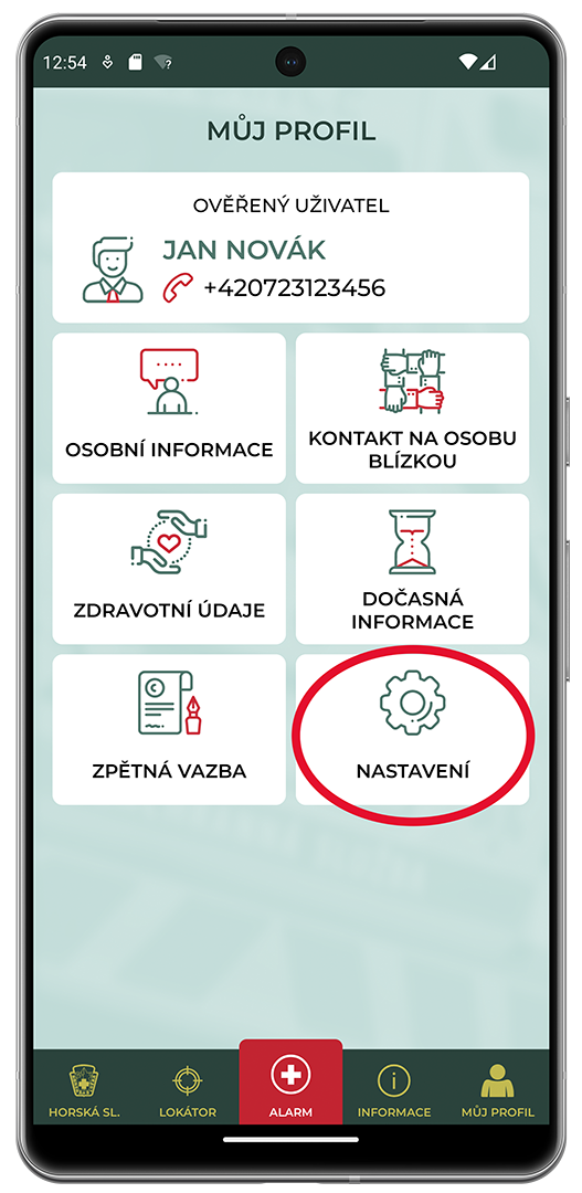 Varovná upozornění 1