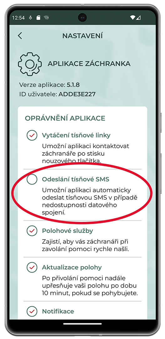 Varovná upozornění 1